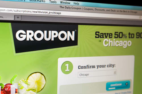Groupon's Breadcrumb links with US card terminals
