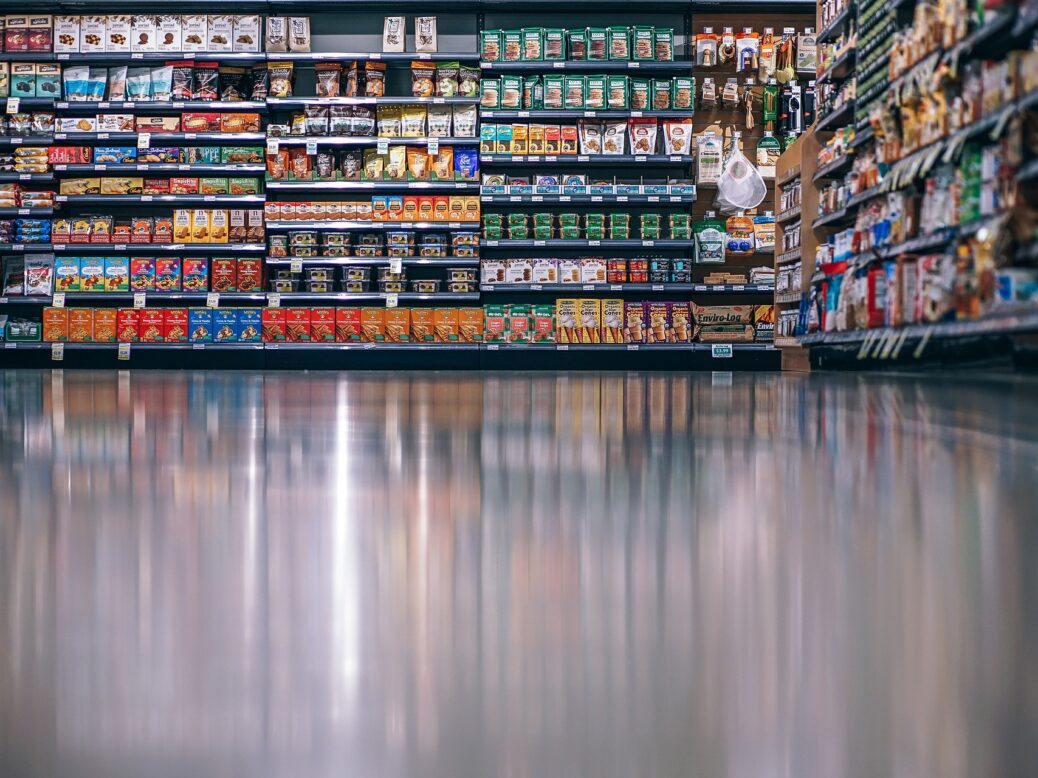 mobile wallet payment to grocery store