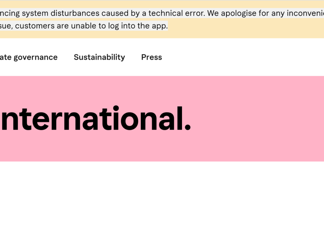 Klarna incident