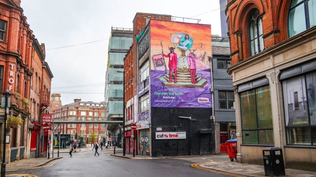 Klarna discover the truth mural