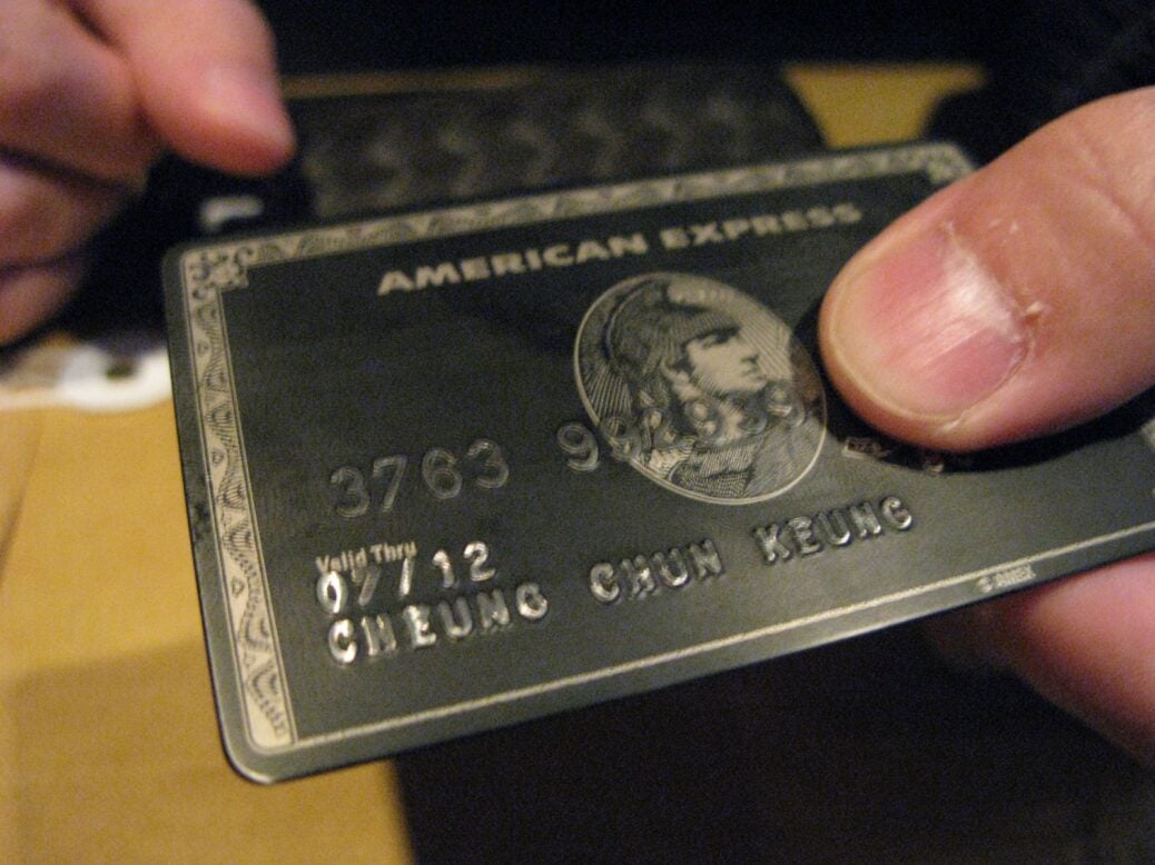 metal credit card