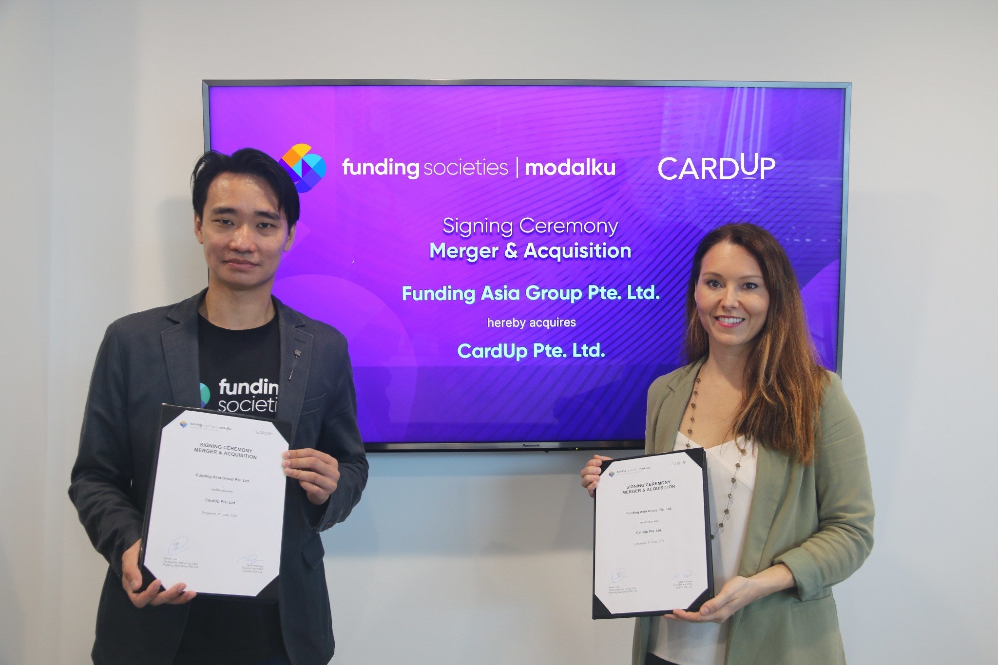 Funding Societies to buy Singapore-based CardUp